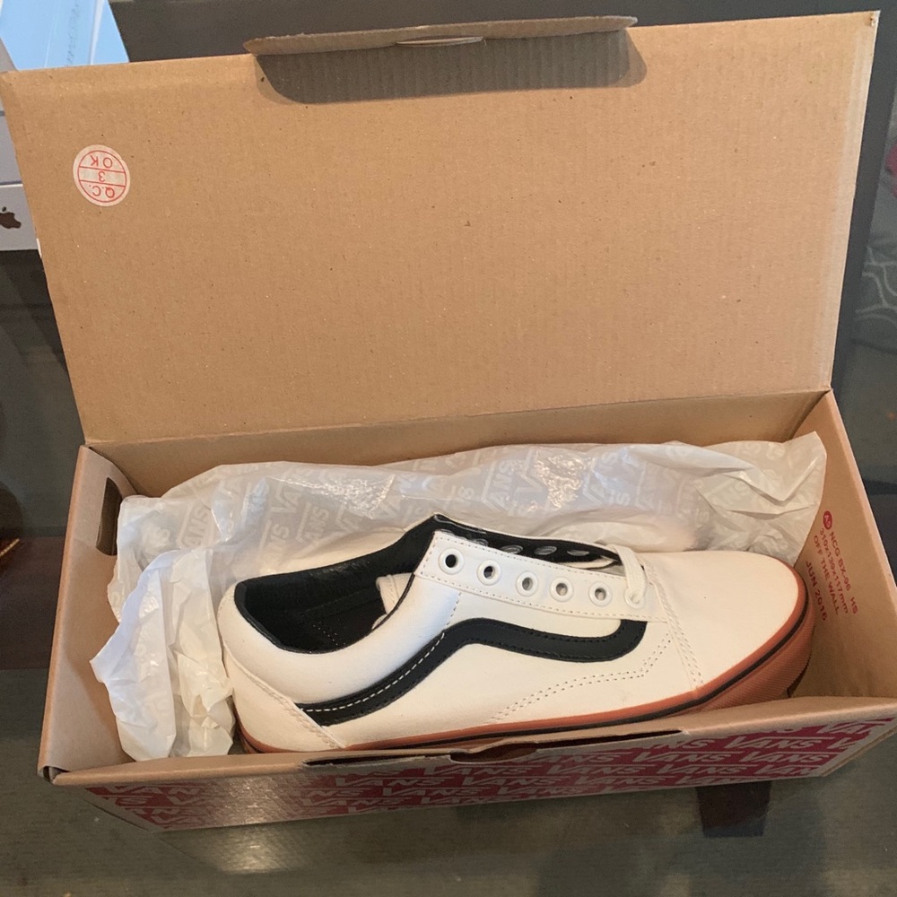 Vans Old Skool Skate Skate Gum/Blanc de Blanc